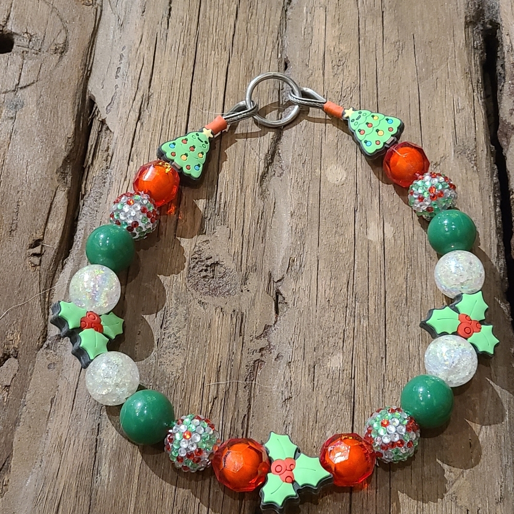 Festive Dog Holiday Collar